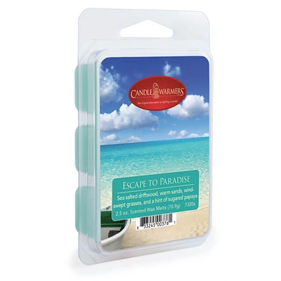 Candle Warmers Escape to Paradise Wax Melts, 2.5 Oz, 6 Pack  | Electronic Express