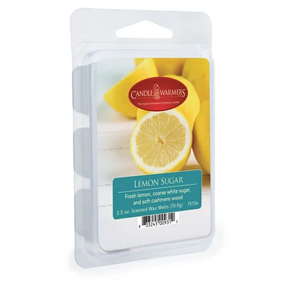 Candle Warmers Lemon Sugar Wax Melts, 2.5 Oz, 6 Pack  | Electronic Express