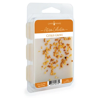 Candle Warmers Citrus Grove Artisan Wax Melts, 2.5 Oz, 6 Pack  | Electronic Express