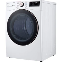 7.4 cu ft 12 Cycle Gas Dryer - White | Electronic Express