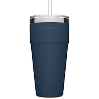 Yeti Rambler 26 oz. Stackable Cup with Straw Lid - Navy | Electronic Express