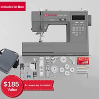 Singer Heavy Duty 6700C Sewing Machine - Gray | Electronic Express