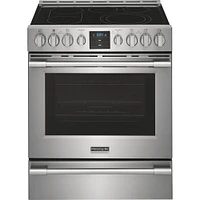 Frigidaire Professional 5.4 Cu. Ft. Stainless Front Control Electric Range with Air Fry | Electronic Express