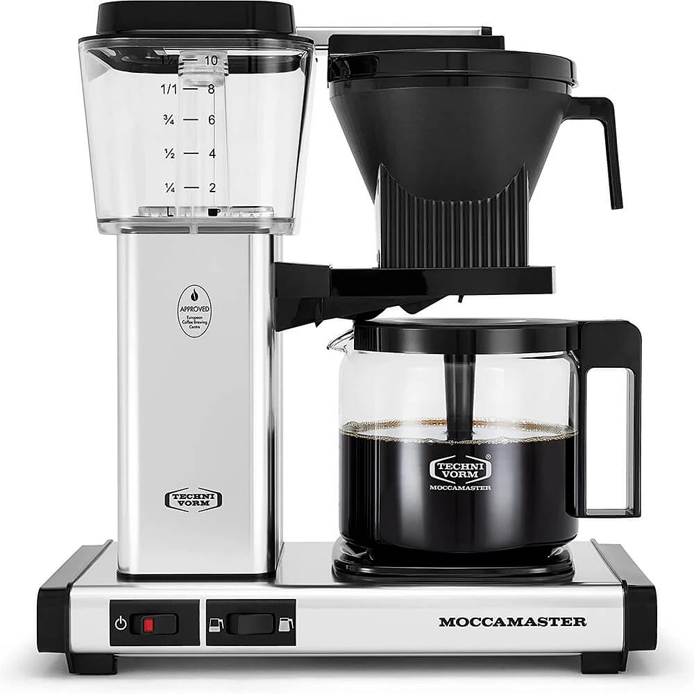Moccamaster Coffee Maker - Silver | Electronic Express