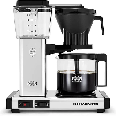 Moccamaster Coffee Maker - Silver | Electronic Express