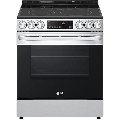 LG 6.3 Cu. Ft. Stainless Smart Convection Electric Range | Electronic Express