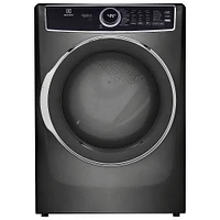 Electrolux ELFW75ATPDPR Titanium Steam Front Load Laundry Package with Pedestals | Electronic Express