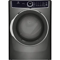 Electrolux ELFW7637ATPR Titanium Steam Electric Front Load Laundry Package | Electronic Express