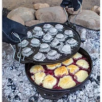 Lodge 14 inch Cast Iron Cook-It-All | Electronic Express