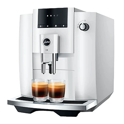 Jura E4 Coffee Machine - White | Electronic Express