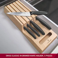 Victorinox Swiss Classic 5-Piece In-Drawer Knife Holder | Electronic Express