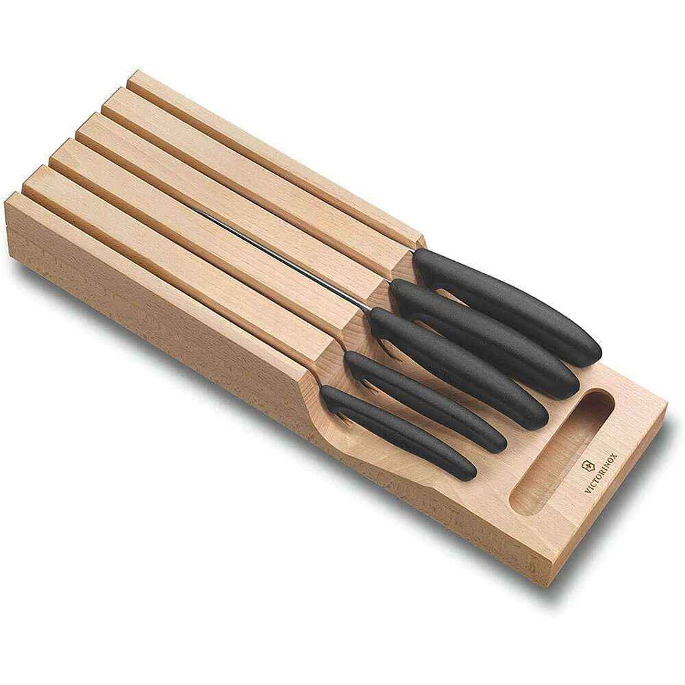 Victorinox Swiss Classic 5-Piece In-Drawer Knife Holder | Electronic Express