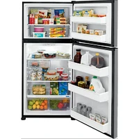 Frigidaire 18.3 Cu. Ft. Stainless Top-Freezer Refrigerator | Electronic Express