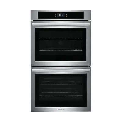 Frigidaire 30 inch Stainless Double Electric Wall Oven | Electronic Express
