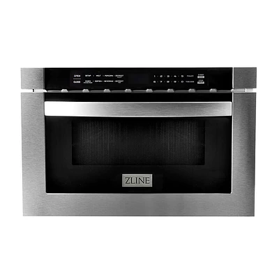Z-Line 1.2 Cu. Ft. Stainless Built-in Microwave Drawer | Electronic Express