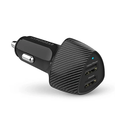 Hypergear SpeedBoost 17W Dual USB Car Charger | Electronic Express