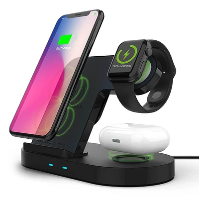 Hypergear 3-in-1 Wireless Charging Dock | Electronic Express