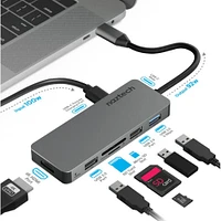 Naztech MaxDrive 7 Space Grey Universal USB-C Hub | Electronic Express
