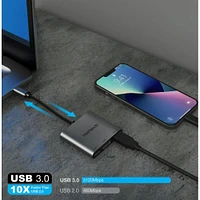 Naztech MaxDrive 3 Universal USB-C Hub | Electronic Express