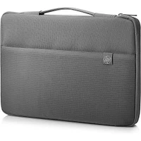 HP 15 inch Cross-Hatch Notebook Carry Sleeve with Handle - Gray | Electronic Express