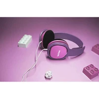 Philips SHK2000PK/00 Kids Wired Headphones - Pink SHK2000PK | Electronic Express