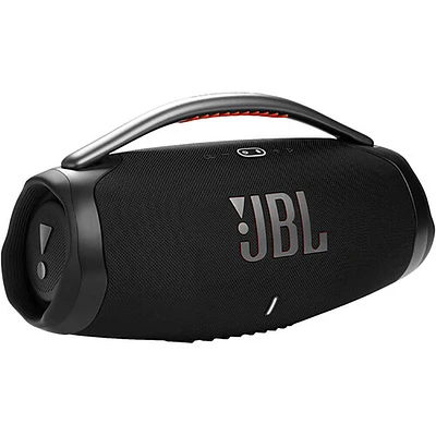 JBL Lifestyle Black Boombox 3 Bluetooth Speaker | Electronic Express
