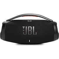 JBL Lifestyle Black Boombox 3 Bluetooth Speaker | Electronic Express