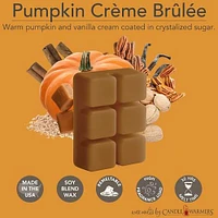 Candle Warmers Pumpkin Creme Brulee Classic Wax Melts, 2.5 Oz, 6 Pack | Electronic Express