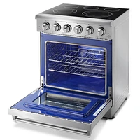 Thor Kitchen 4.55 Cu. Ft. Convection Slide-In Stainless Steel Electric Range | Electronic Express