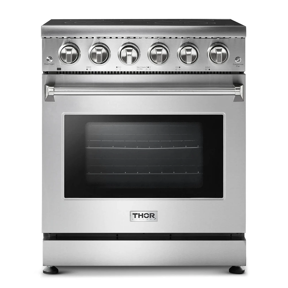 Thor Kitchen 4.55 Cu. Ft. Convection Slide-In Stainless Steel Electric Range | Electronic Express