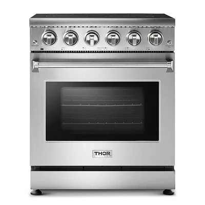 Thor Kitchen 4.55 Cu. Ft. Convection Slide-In Stainless Steel Electric Range | Electronic Express
