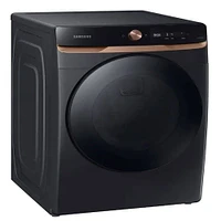 Samsung 7.5 Cu. Ft. Brushed Black Smart Electric Dryer | Electronic Express