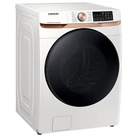 Samsung 5.0 Cu. Ft. Ivory White Smart Front Load Washer | Electronic Express