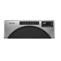 Whirlpool 7.4 Cu. Ft. Chrome Shadow Stackable Electric Dryer | Electronic Express