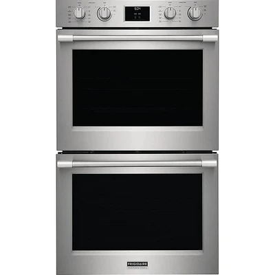 Frigidaire Professional 30 Inch Stainless Steel Double Wall Oven | Electronic Express