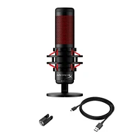 HyperX Quadcast USB Condenser Gaming Microphone | Electronic Express