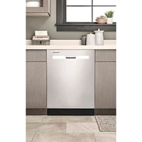 Whirlpool 55 dBA Stainless Steel Top Control Built-In Dishwasher | Electronic Express