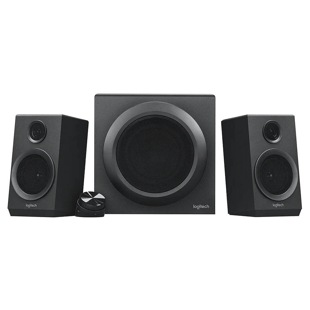 Logitech Z333 Speaker System with Subwoofer | Electronic Express