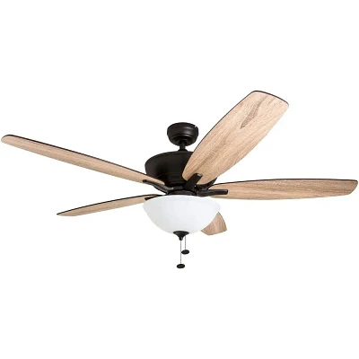 Prominence Home 60 inch Denon Espresso Bronze Indoor LED Ceiling Fan | Electronic Express