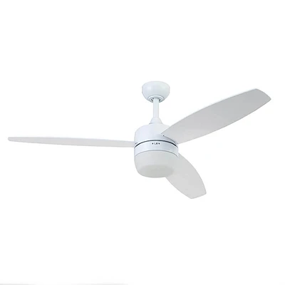 Prominence Home 52 inch White Enoki Smart Ceiling Fan with Remote | Electronic Express