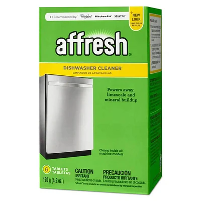 Affresh Dishwasher Cleaner Tablets - 6 Count | Electronic Express