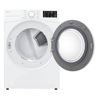 LG 7.4 Cu. Ft. White Ultra Large Capacity Front Load Dryer - White | Electronic Express