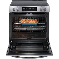 Frigidaire 5.3 Cu. Ft. Stainless Steel Freestanding Electric Range with Convection | Electronic Express