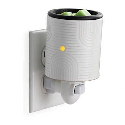 Candle Warmers Arch Deco Flip Dish Pluggable Fragrance Warmer | Electronic Express
