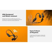Philips Open-Ear Wireless Sports Headphones - Black | Electronic Express
