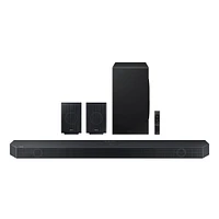 Samsung Q-Series 11.1.4 Channel Wireless Dolby Atmos Soundbar + Rear Speakers w/ Q-Symphony | Electronic Express