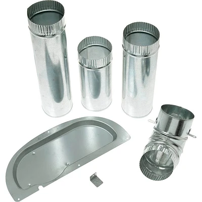 GE Dryer Side Vent Kit - Silver | Electronic Express