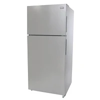 Avanti Cu. Ft. Stainless Steel Top Freezer Refrigerator | Electronic Express