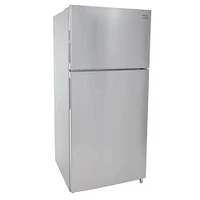 Avanti Cu. Ft. Stainless Steel Top Freezer Refrigerator | Electronic Express