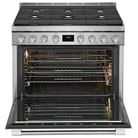 Frigidaire Professional 4.4 Cu. Ft. Stainless Dual Fuel Freestanding Range | Electronic Express
